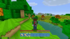 1 heure de gameplay sur Minecraft: Nintendo Switch Edition