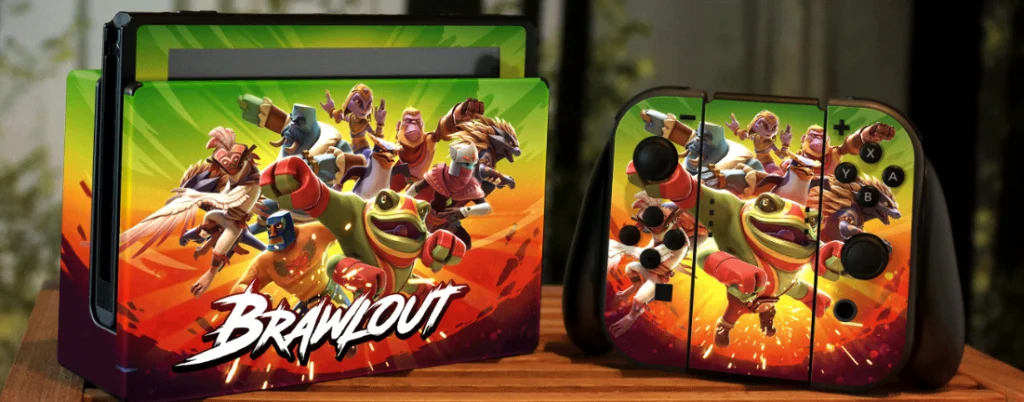 La custom Nintendo Switch personnalisée Brawlout