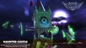 Un château hanté et un OST inquiétant dans Team Sonic Racing