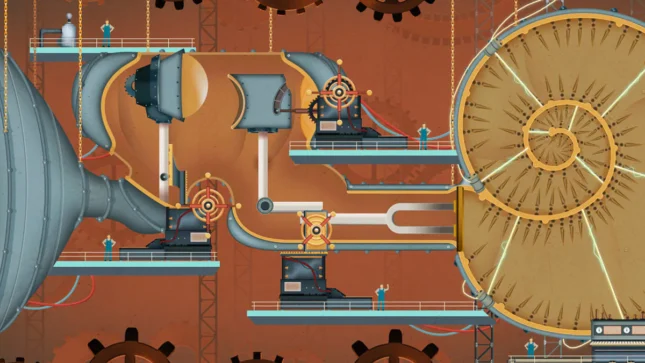 Jeu Homo Machina sur Nintendo Switch : mécanisme de l'oreille