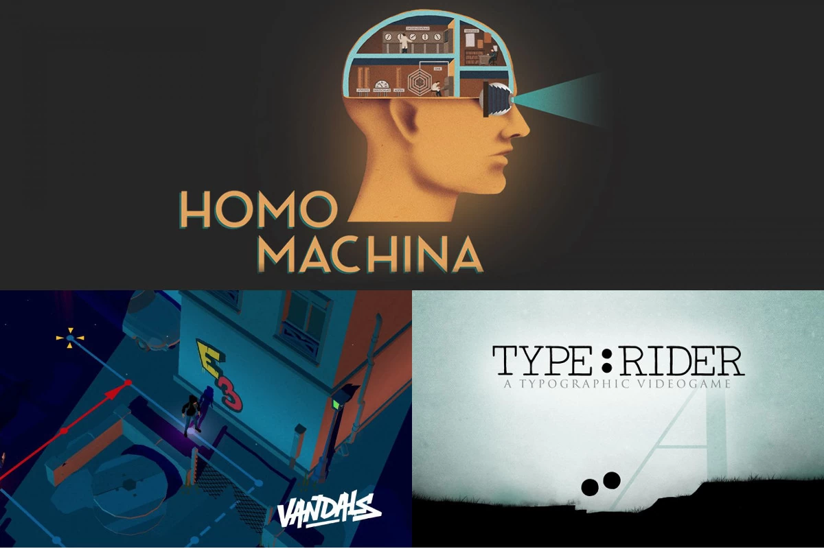 Arte annonce la sortie simultanée de Vandals, Homo Machina et Type:Rider