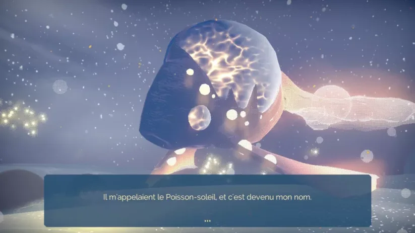 Jeu InnerSpace sur Nintendo Switch : rencontre avec le Poisson-Soleil