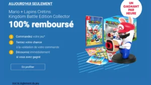 Instant gagnant : gagnez toutes les heures l&rsquo;édition collector de Mario + Lapins crétins Kingdom battle