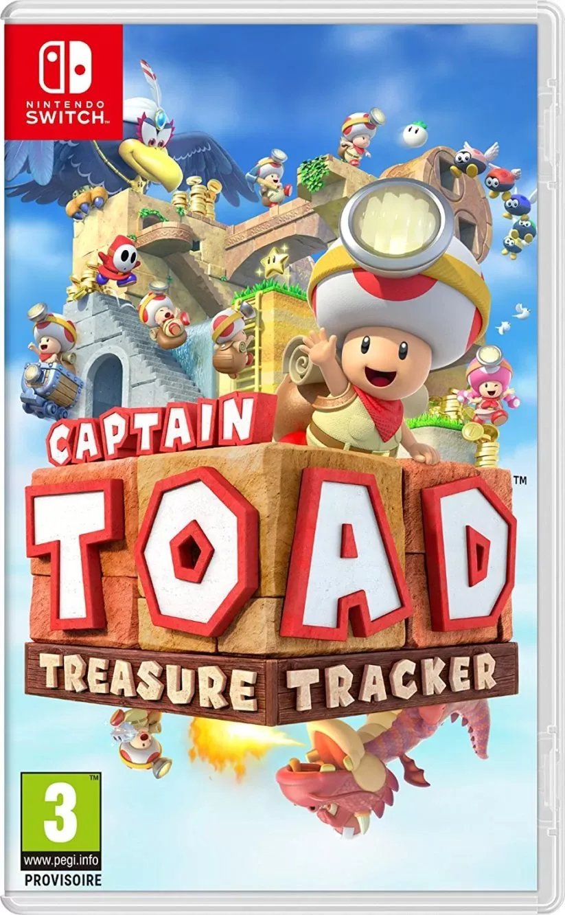 Jaquette du jeu Captain Toad Treasure Tracker sur Nintendo Switch