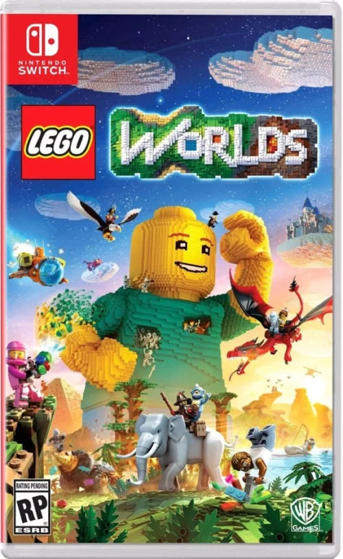 La jaquette de lego worlds