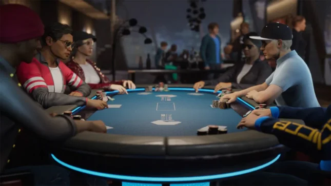 Les jeux de casino sur Switch : Poker Club, sorti le 12 novembre 2020
