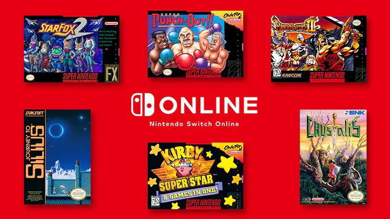 6 jeux Super NES et NES arrivent le 12 décembre