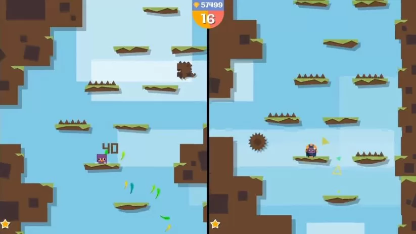 Jeu Jumping Joe & Friends sur Nintendo Switch : jeu à deux