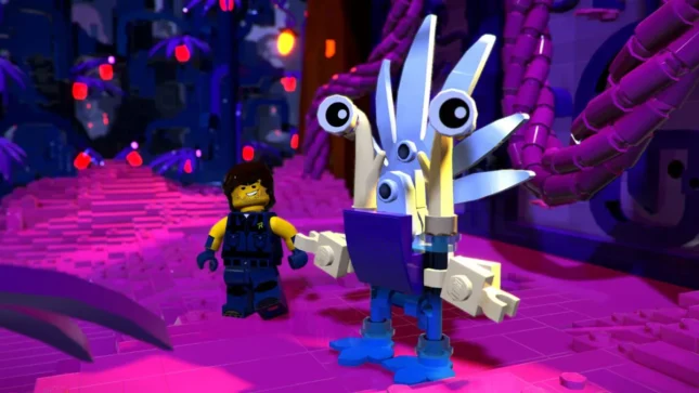 Jeu La Grande Aventure Lego 2 : le Jeu Video sur Nintendo Switch : Ray fait de drôles de rencontres