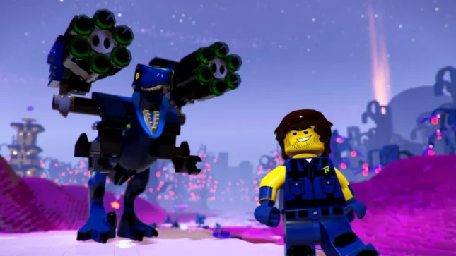 Jeu La Grande Aventure Lego 2 : le Jeu Video sur Nintendo Switch : Ray et ses Raptors