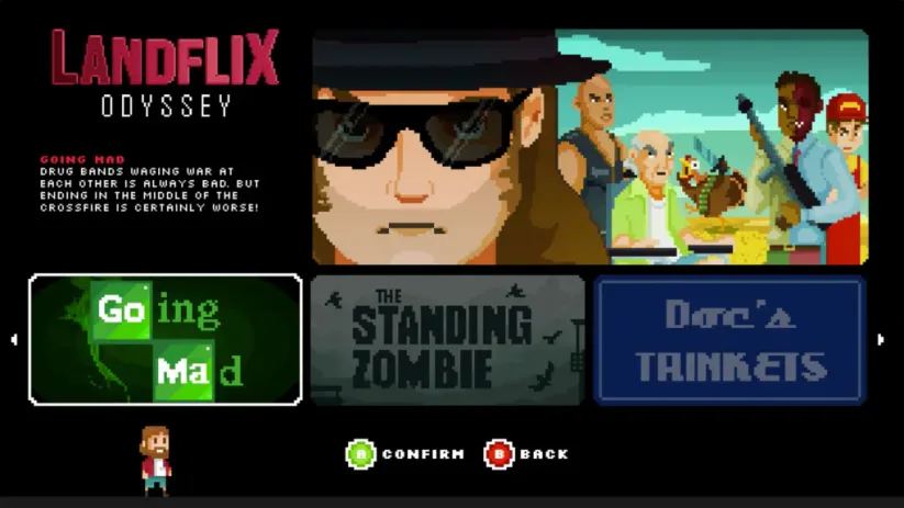 Image du jeu Landflix Odyssey sur Nintendo Switch : Going Mad