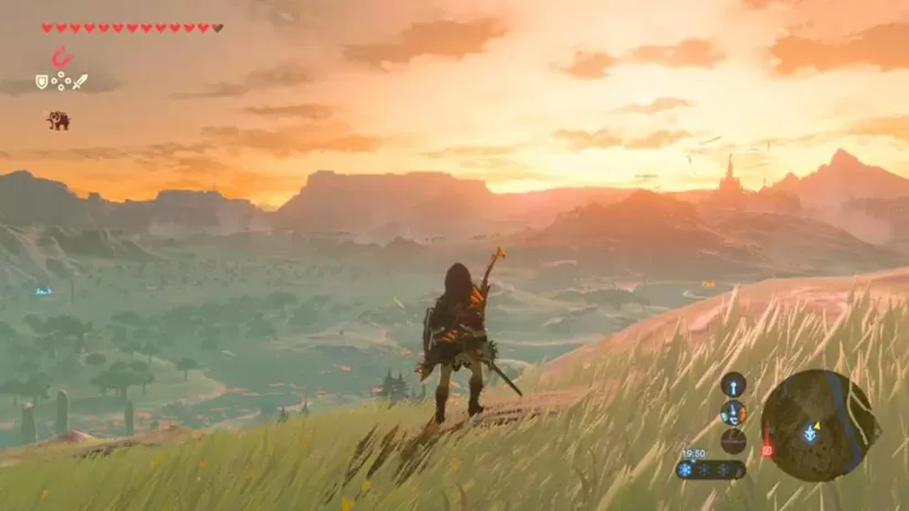 Panorama du jeu Switch The Legend of Zelda Breath of The Wild