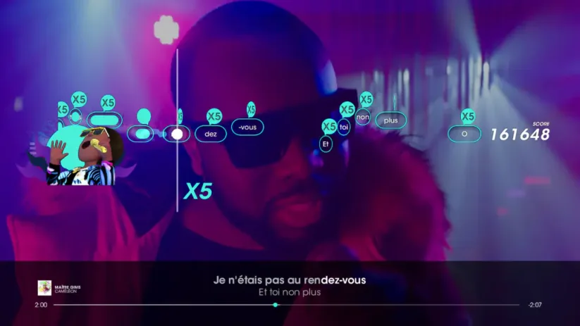 Jeu Let's Sing 2019 sur Nintendo Switch : Maitre Gims Caméléon