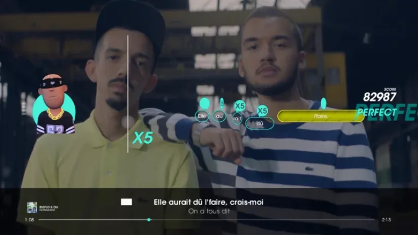 Jeu Let's Sing 2019 sur Nintendo Switch : BigFlo et Oli Dommage