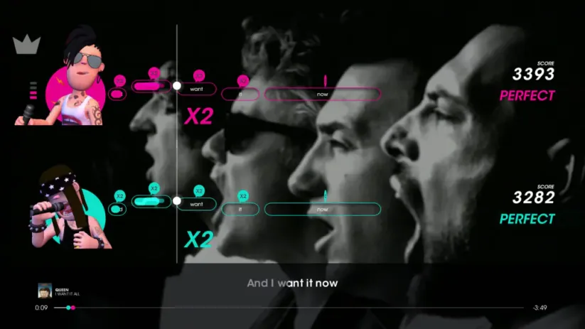 Jeu Let's Sing 2019 sur Nintendo Switch : Queen I Want It All