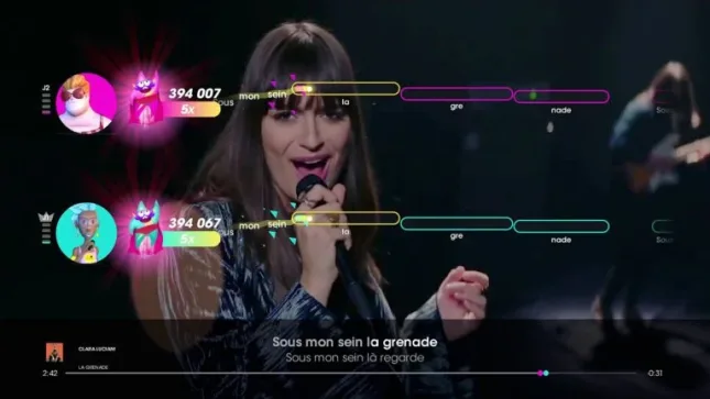 Jeu Let's Sing 2020 : Hits Français et Internationaux sur Nintendo Switch : Clara Luciani sera présente avec La Grenade