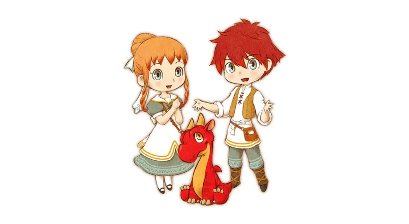 Little Dragons Café sur Nintendo Switch : deux jumeaux et un dragon dans un café