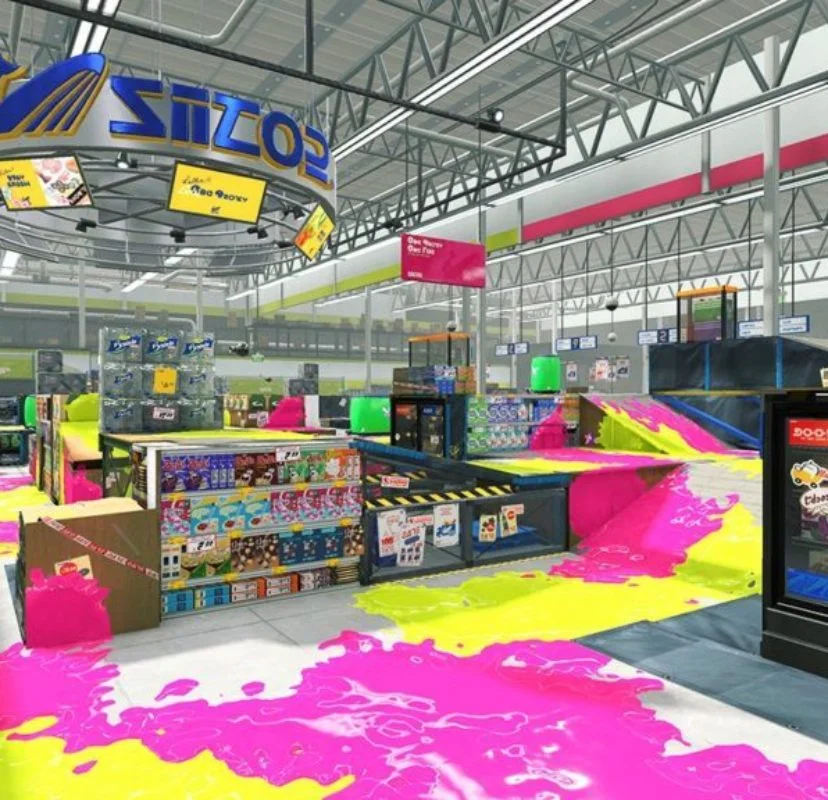 MAJ Splatoon 2 : nouveau stage Hypermarché 1