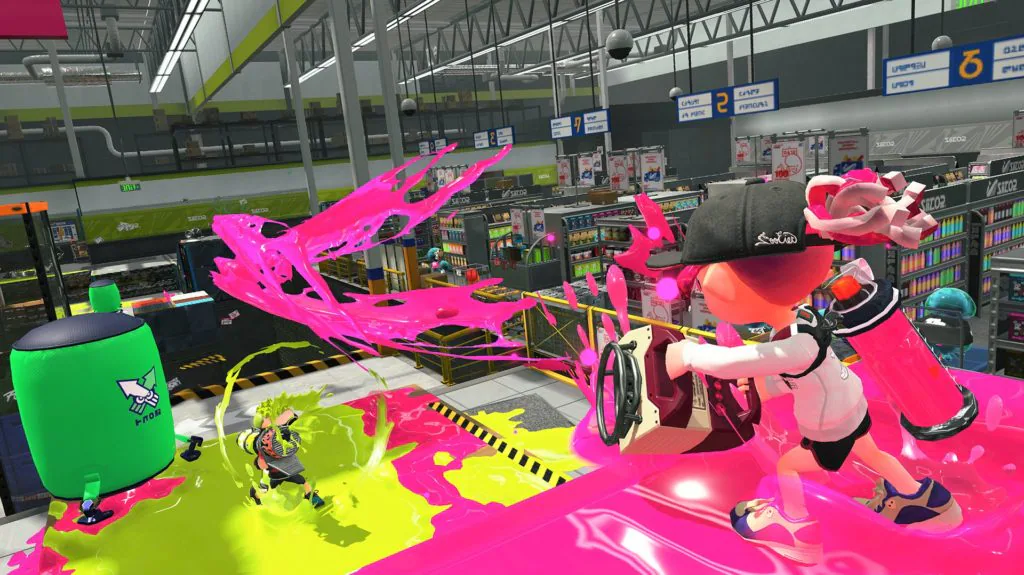 MAJ Splatoon 2 : nouveau stage Hypermarché 4