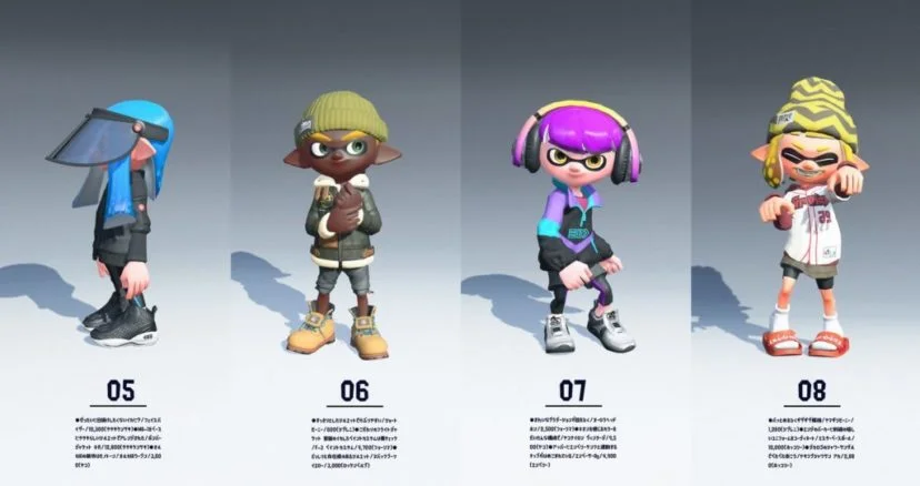 MAJ Splatoon 2 : nouveaux équipements 2