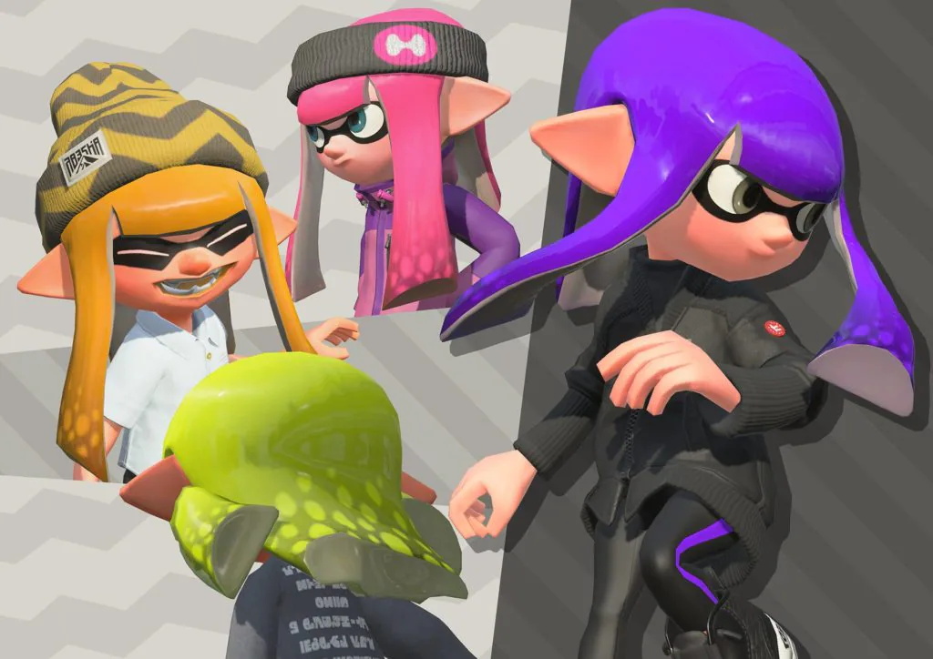 MAJ Splatoon 2 : nouvelles coiffures 2