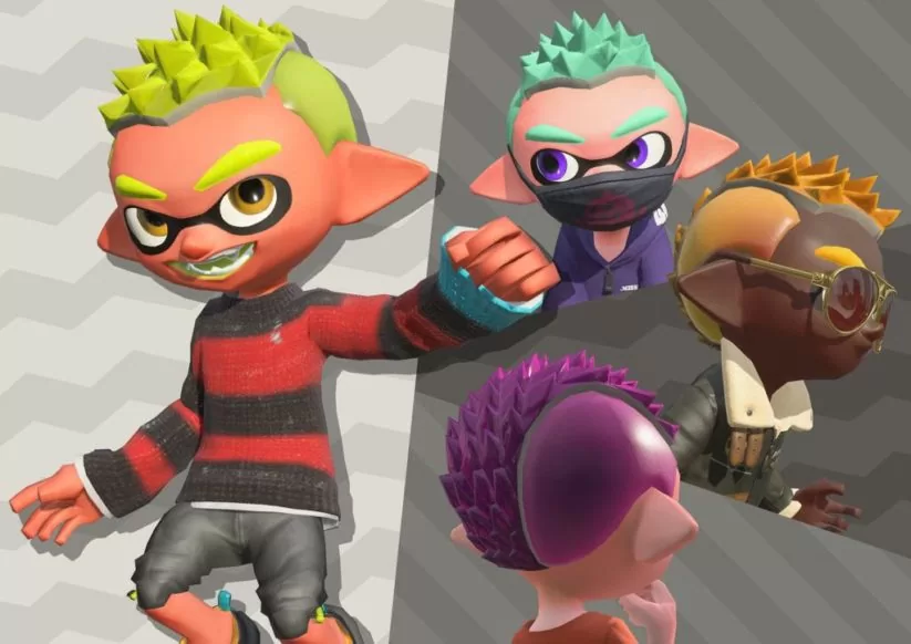 MAJ Splatoon 2 : nouvelles coiffures 3