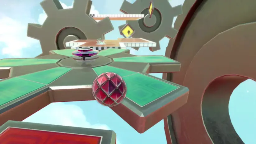 Jeu Marble It Up ! sur Nintendo Switch : concentrez-vous pour rester sur la bonne voie