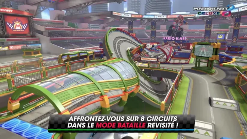 Mario Kart 8 Deluxe : 8 circuits revisités en mode bataille