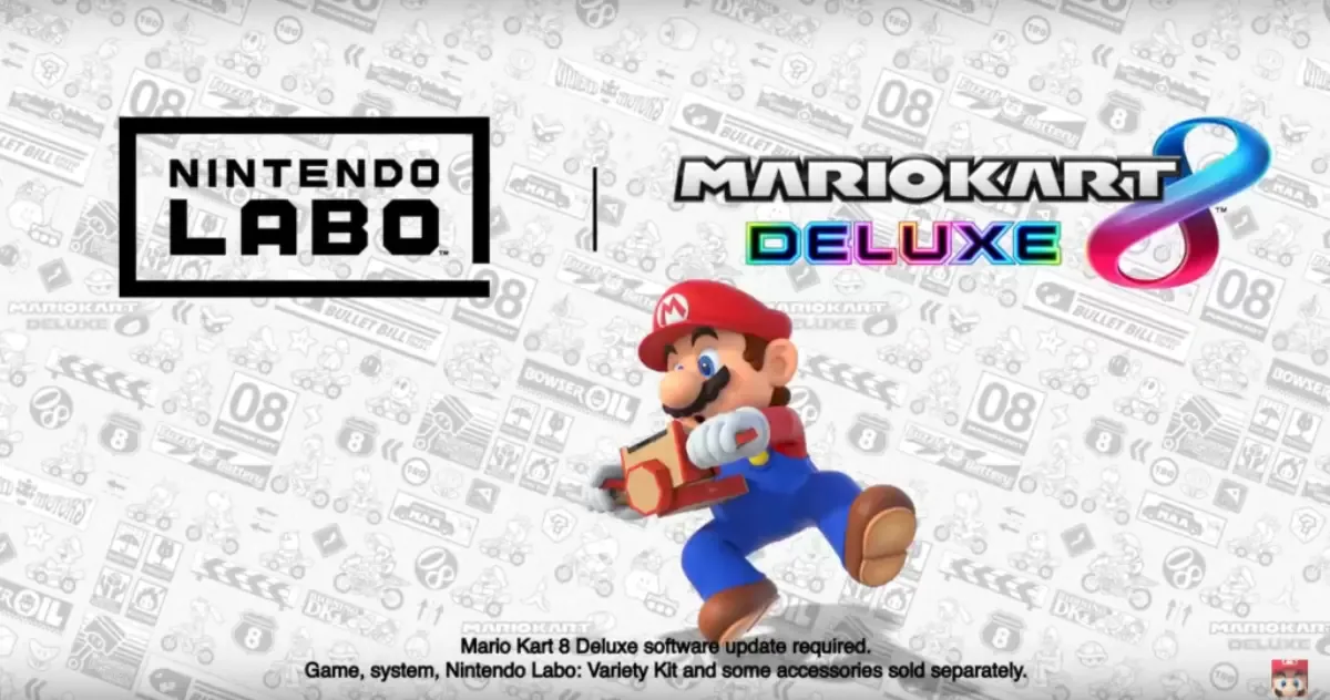 Mario Kart 8 Deluxe se met à jour et devient compatible avec Nintendo Labo