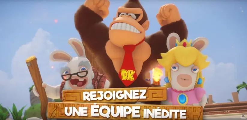Jeu Mario + The Lapins Crétins : Kingdom Battle sur Nintendo Switch : Présentation de l'équipe