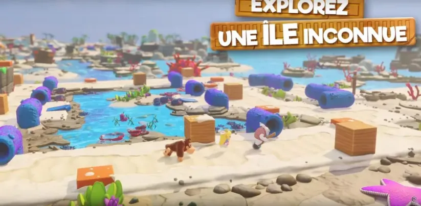 Jeu Mario + The Lapins Crétins : Kingdom Battle sur Nintendo Switch : Présentation de l'île