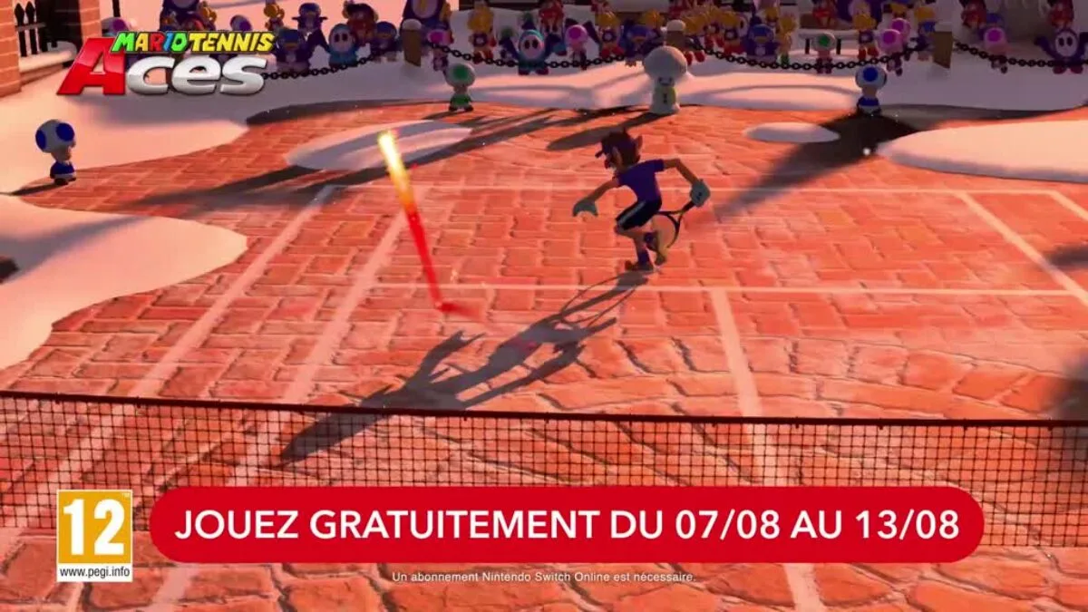 Nintendo lance le programme Jeux à l&rsquo;Essai avec Mario Tennis Aces