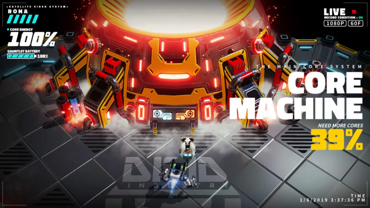 Metallic Child se présente sur la Nintendo Switch en mode portable