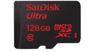 Vente flash : carte mémoire microSDHC SanDisk Ultra 128Go à 35€99 au lieu de 55€99