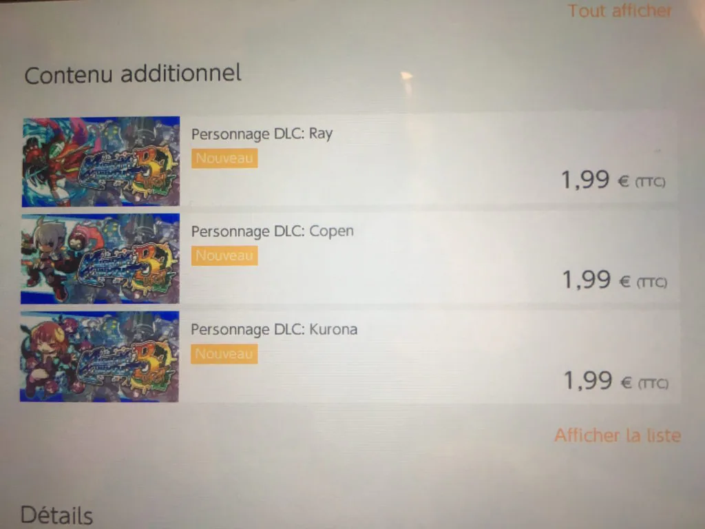 Image du jeu Mighty Gunvolt Burst sur Nintendo Switch : DLC de décembre sur l'eshop