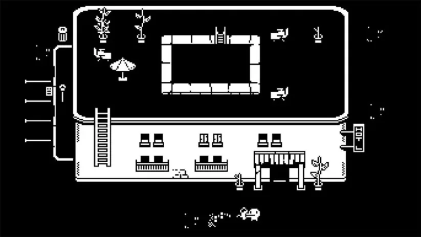 Jeu Minit sur Nintendo Switch : on visitera quelques hotels miteux