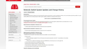 [Mise à jour 2.2.0] MAJ du firmware 2.2.0 de la Switch