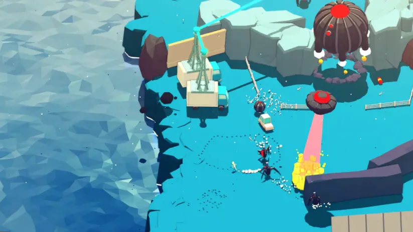 Jeu Mugsters sur Nintendo Switch : course à pieds