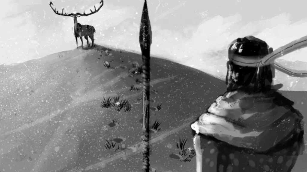 Jeu Mulaka sur Nintendo Switch : artwork de transition