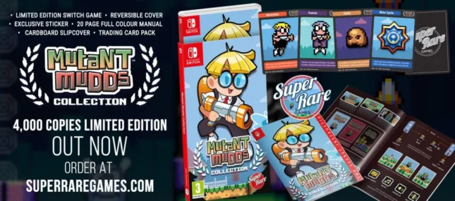 Jeu Mutant Mudds Collection sur Nintendo Switch : présentation de l'édition limitée de Super Rare Games