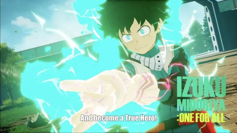 Suivez les aventures de Izuku dans My Hero One's Justice. 