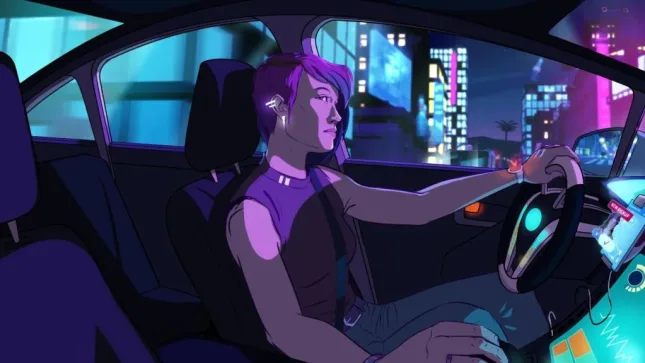Jeu Neo Cab sur Nintendo Switch : Lina au volant 