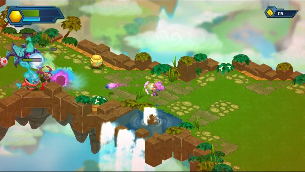 Image du jeu Next Up Hero sur Nintendo Switch : attaque