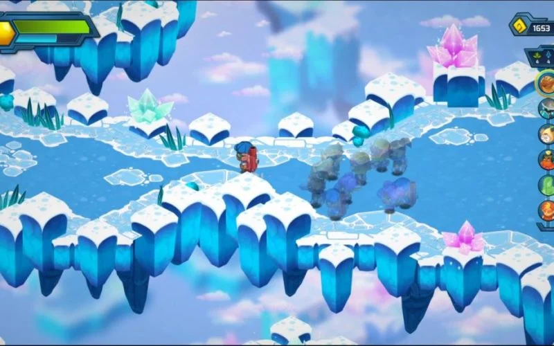 Image du jeu Next Up Hero sur Nintendo Switch : échos