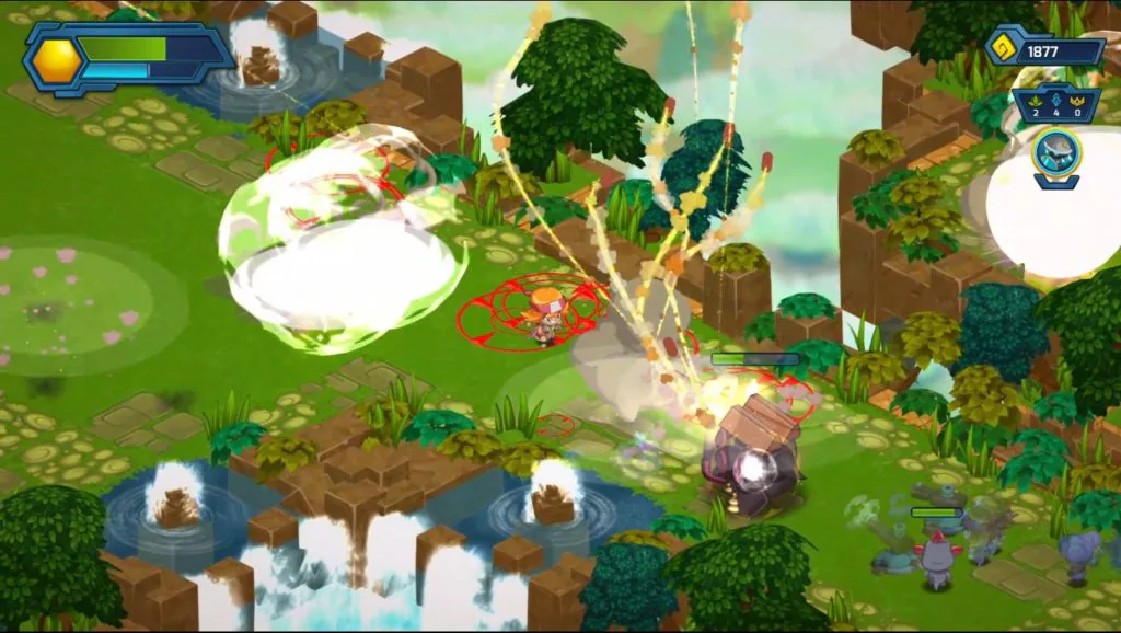 Image du jeu Next Up Hero sur Nintendo Switch : combo