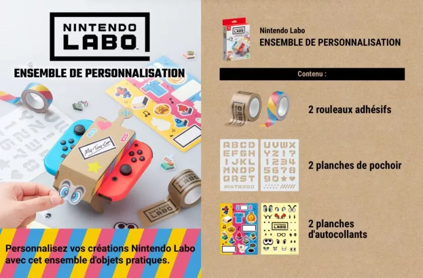 Nintendo Labo: Kit personnalisation