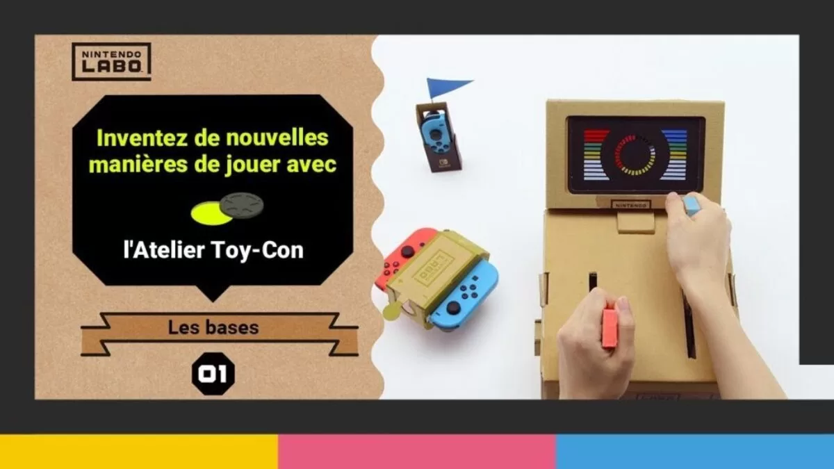 Jeu Nintendo Labo sur Nintendo Switch : Présentation de l'Atelier Toy-Con