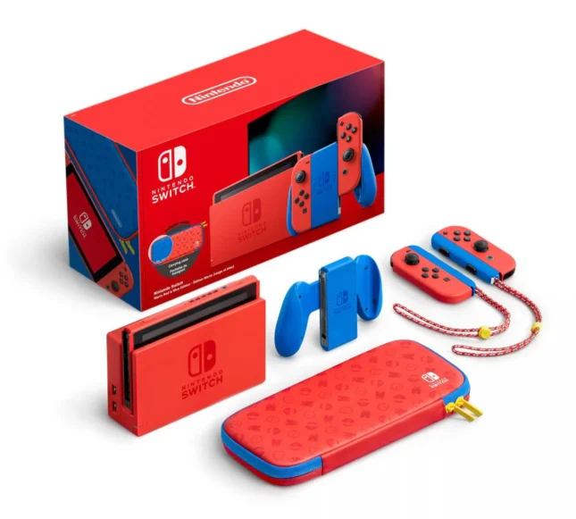 Nintendo Switch édition Mario : vue d'ensemble