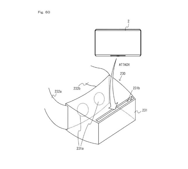 Visiocasque permettant d'intégrer la console Switch pour de la réalité virtuelle