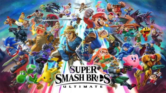 Jeu Super Smash Bros. Ultimate : artwork du roster